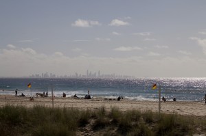 Gold Coast skyline, Queensland, Australia
