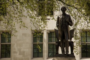 Abraham Lincoln statue in London