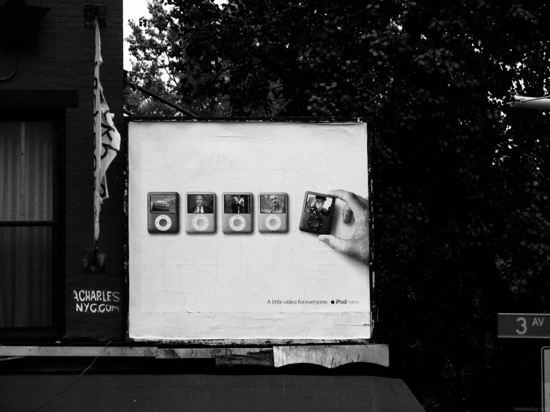 iPod nano - New York City - 2007